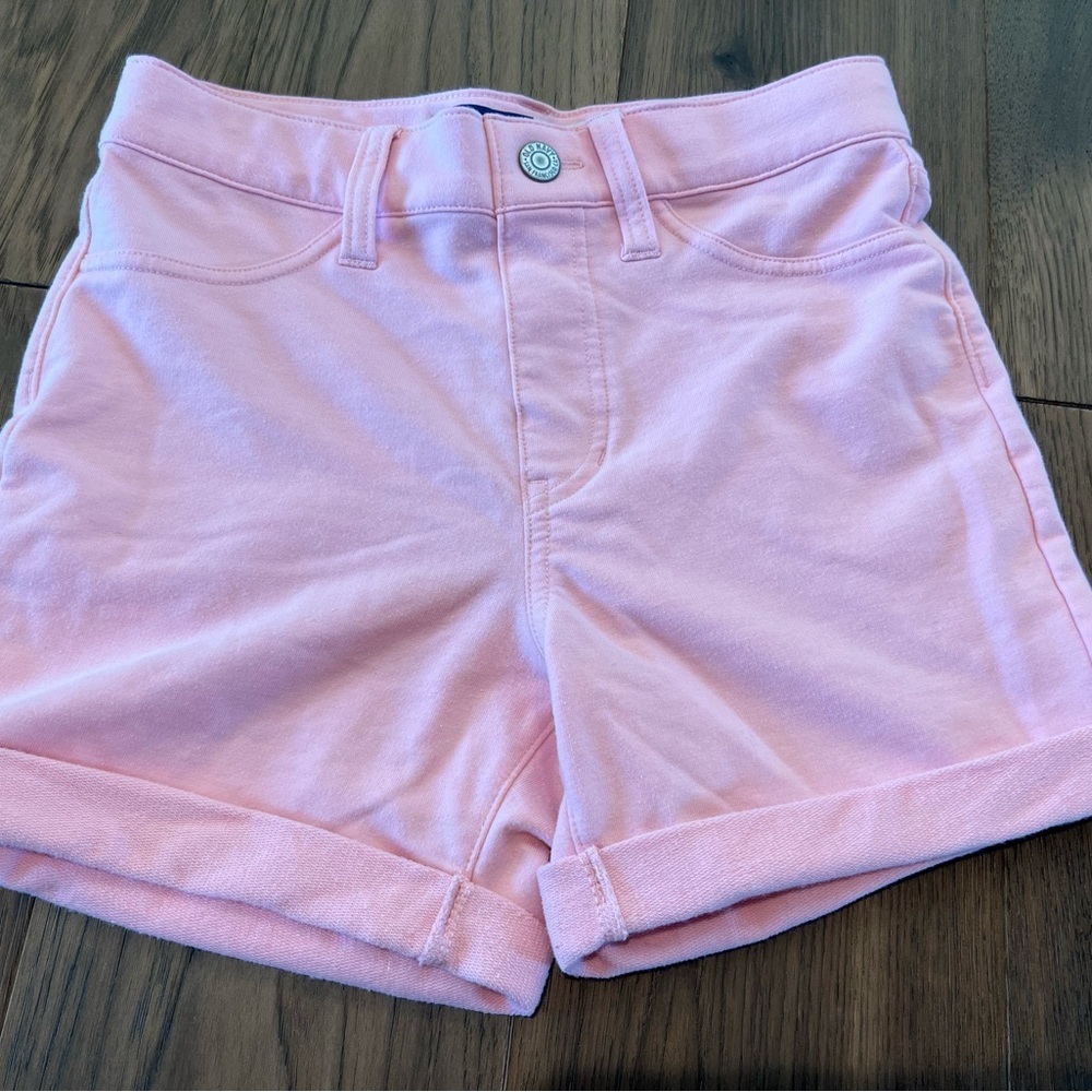 Old Navy French Terry Rolled-Cuff Midi Shorts for Girls L 10/12